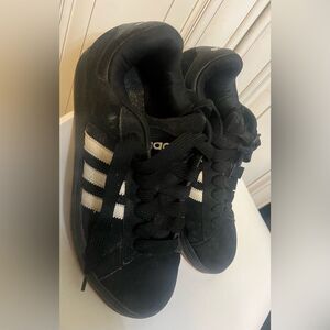 Adidas 056646 Black Suede Men Sneakers Size 11